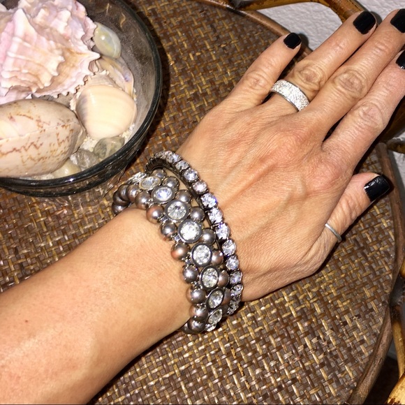 Nordstrom Jewelry - 🎀5/$25🎀 NORDSTROM Crystal Rhinestone Bracelets